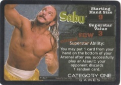 Sabu Superstar Card